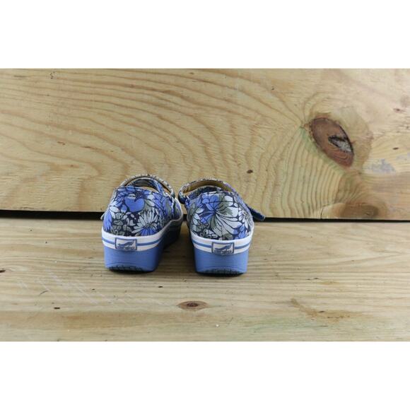 Dansko Clogs Girls 31 Vegan Valerie Mary Jane Floral Multicolor Shoes - Picture 3 of 6